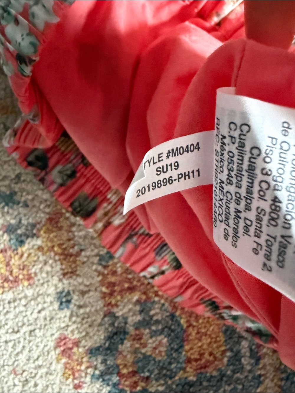 Jcrew Liberty pink floral cotton midi skirt - Picture 6 of 7